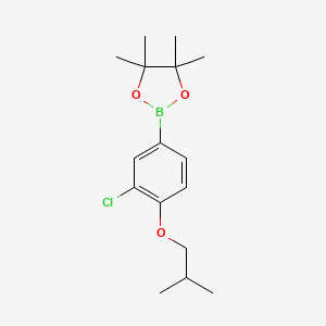 3-Chloro-4-isobutoxyphenylboronic Acid Pinacol Ester