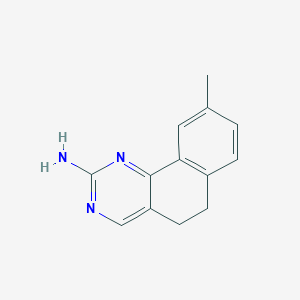 2-Amino-9-methyl-5,6-dihydrobenzo[h]quinazoline