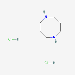 molecular formula C6H16Cl2N2 B13697422 1,5-Diazocane Dihydrochloride 