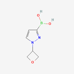 1-(Oxetan-3-yl)pyrazole-3-boronic Acid