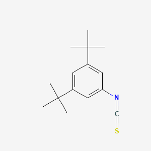 molecular formula C15H21NS B13697523 1,3-Di-tert-butyl-5-isothiocyanatobenzene 