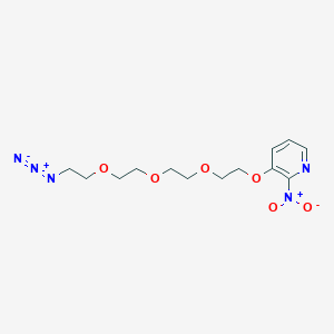 3-[2-[2-[2-(2-Azidoethoxy)ethoxy]ethoxy]ethoxy]-2-nitropyridine