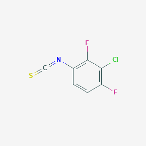 molecular formula C7H2ClF2NS B13697561 3-Chloro-2,4-difluorophenylisothiocyanate 