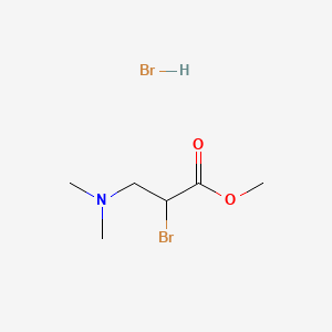 Methyl 2-Bromo-3-(dimethylamino)propanoate Hydrobromide