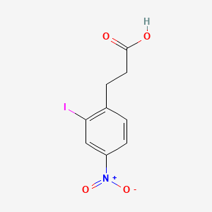 3-(2-Iodo-4-nitrophenyl)propanoic Acid