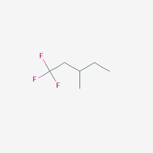 molecular formula C6H11F3 B1369773 1,1,1-Trifluoro-3-methylpentane CAS No. 20733-01-1