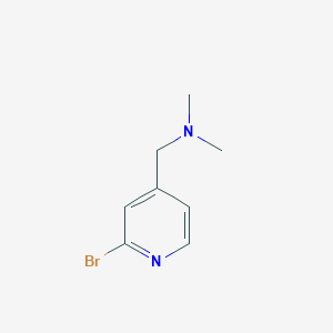 molecular formula C8H11BrN2 B13697736 1-(2-Bromopyridin-4-yl)-N,N-dimethylmethanamine 