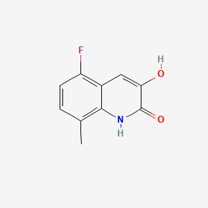 5-Fluoro-3-hydroxy-8-methylquinolin-2(1H)-one