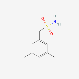 molecular formula C9H13NO2S B1369778 1-(3,5-二甲基苯基)甲磺酰胺 CAS No. 919354-58-8