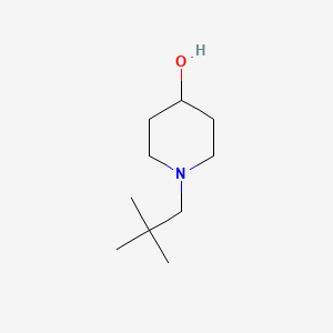 molecular formula C10H21NO B1369783 1-Neopentylpiperidin-4-ol 