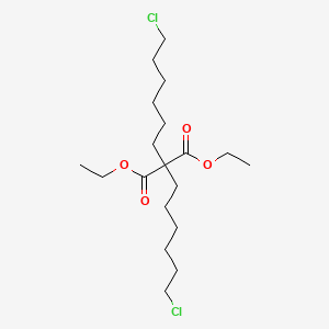 molecular formula C19H34Cl2O4 B13697840 Diethyl 2,2-Bis(6-chlorohexyl)malonate 