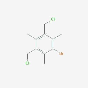 1-Bromo-3,5-bis(chloromethyl)-2,4,6-trimethylbenzene