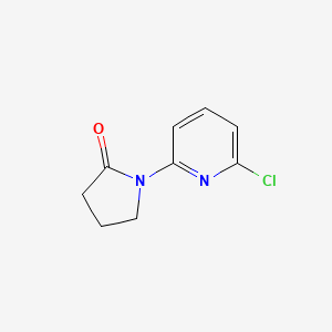 1-(6-Chloro-2-pyridyl)-2-pyrrolidinone