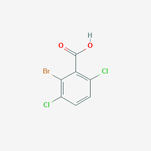 molecular formula C7H3BrCl2O2 B13697930 2-Bromo-3,6-dichlorobenzoic acid 