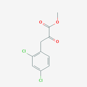 Methyl 3-(2,4-dichlorophenyl)-2-oxopropanoate