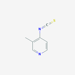 molecular formula C7H6N2S B13697971 4-Isothiocyanato-3-methylpyridine 