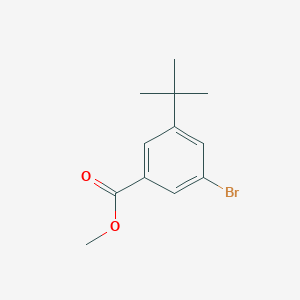 molecular formula C12H15BrO2 B1369799 Methyl 3-bromo-5-tert-butylbenzoate CAS No. 560131-64-8