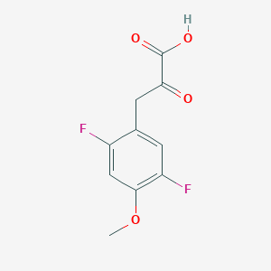 3-(2,5-Difluoro-4-methoxyphenyl)-2-oxopropanoic acid