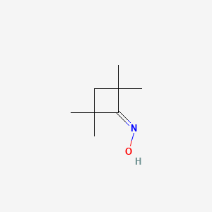 molecular formula C8H15NO B13698016 2,2,4,4-Tetramethylcyclobutanone Oxime 