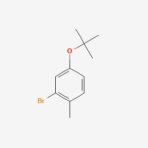 2-Bromo-4-(tert-butoxy)toluene