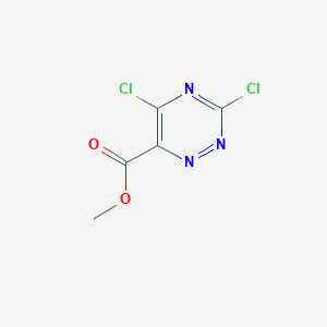 Methyl 3,5-dichloro-1,2,4-triazine-6-carboxylate