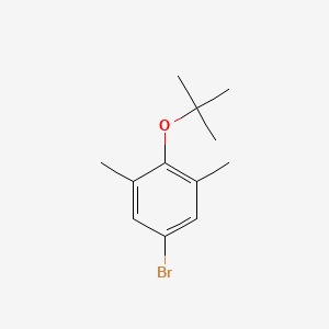 5-Bromo-2-(tert-butoxy)-1,3-dimethylbenzene