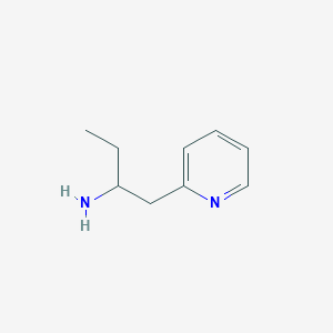 molecular formula C9H14N2 B1369807 1-Pyridin-2-ylbutan-2-amine 