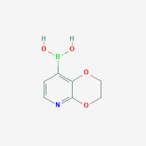 2,3-dihydro-8-(boronic acid)-1,4-Dioxino[2,3-b]pyridine