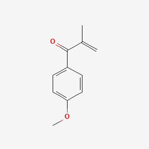 molecular formula C11H12O2 B13698164 1-(4-Methoxyphenyl)-2-methylprop-2-en-1-one CAS No. 6230-72-4