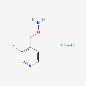 O-[(3-Fluoro-4-pyridyl)methyl]hydroxylamine Hydrochloride