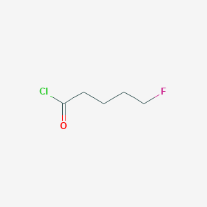 molecular formula C5H8ClFO B13698199 5-Fluoropentanoyl Chloride 