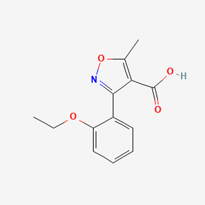 3-(2-Ethoxyphenyl)-5-methylisoxazole-4-carboxylic acid