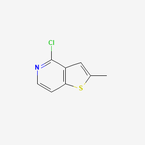 molecular formula C8H6ClNS B1369845 4-Chloro-2-methylthieno[3,2-c]pyridine CAS No. 59207-24-8