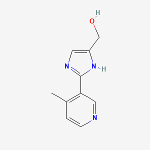 2-(4-Methyl-3-pyridyl)imidazole-5-methanol