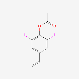 2,6-Diiodo-4-vinylphenyl Acetate