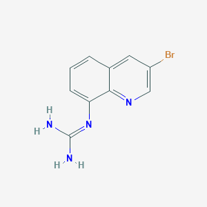 1-(3-Bromo-8-quinolyl)guanidine