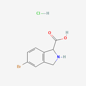 5-Bromoisoindoline-1-carboxylic Acid Hydrochloride