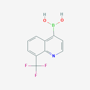 8-(Trifluoromethyl)quinoline-4-boronic Acid