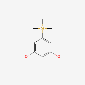 (3,5-Dimethoxyphenyl)(trimethyl)silane