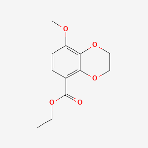 Ethyl 8-Methoxy-2,3-dihydrobenzo[b][1,4]dioxine-5-carboxylate