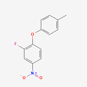 2-Fluoro-4-nitro-1-(p-tolyloxy)benzene