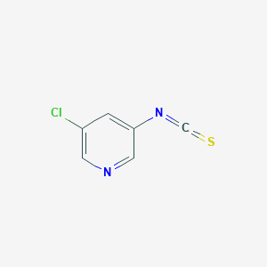 molecular formula C6H3ClN2S B13698834 3-Chloro-5-isothiocyanatopyridine 