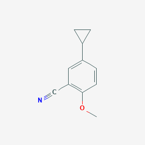 5-Cyclopropyl-2-methoxybenzonitrile