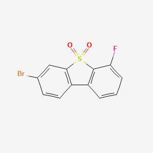 3-Bromo-6-fluorodibenzo[b,d]thiophene 5,5-Dioxide