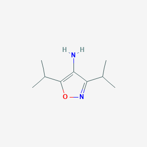 B136990 3,5-Diisopropylisoxazol-4-amine CAS No. 134651-05-1