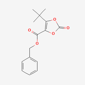 Benzyl 5-(tert-butyl)-2-oxo-1,3-dioxole-4-carboxylate