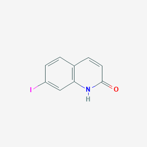 molecular formula C9H6INO B13699070 7-Iodoquinolin-2(1H)-one 