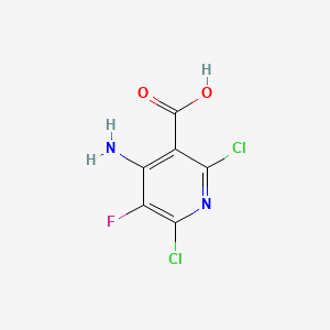 4-Amino-2,6-dichloro-5-fluoronicotinic Acid