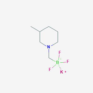 Potassium (S)-Trifluoro[(3-methyl-1-piperidyl)methyl]borate