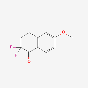 2,2-Difluoro-6-methoxy-3,4-dihydronaphthalen-1(2H)-one